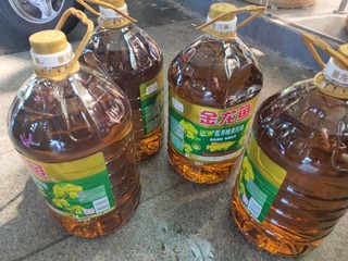 金龙鱼 低芥酸菜籽油 6.18L