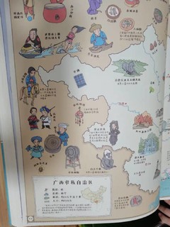 手绘中国地图