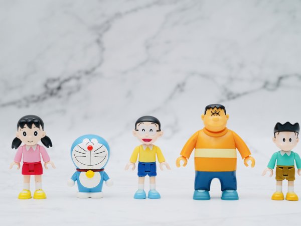 qman启蒙哆啦a梦系列k20409水泥管空地