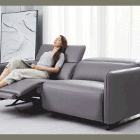 小米有品电动功能沙发，意大利CIAR电机，90-160度可调节，零靠墙设计更省空间！