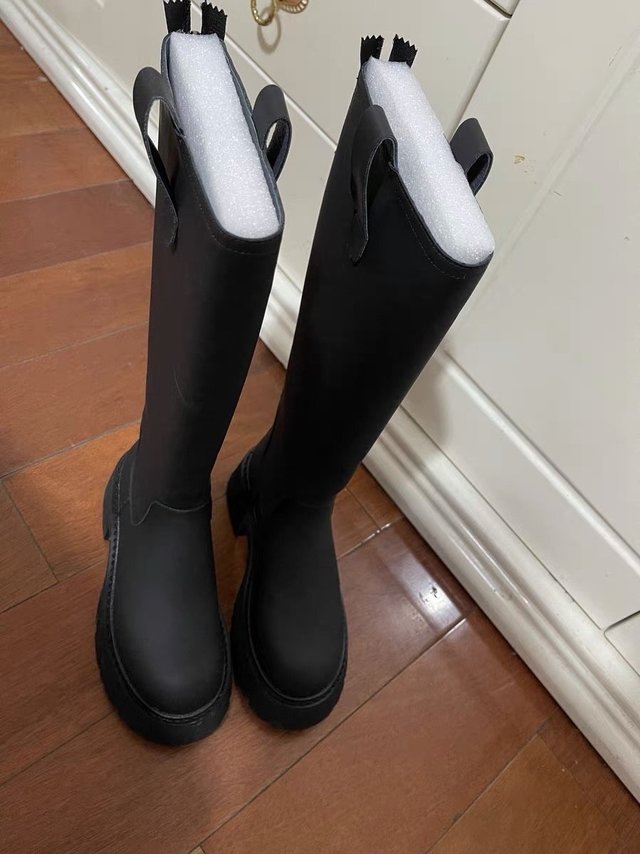 显高显瘦修饰腿型的森达长筒靴～绝绝子