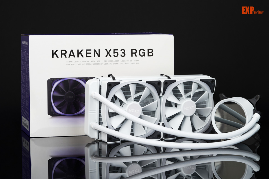 NZXT KRAKEN X53 RGB一体式水冷散热器评测：内外俱备的寒冰武士_电脑 