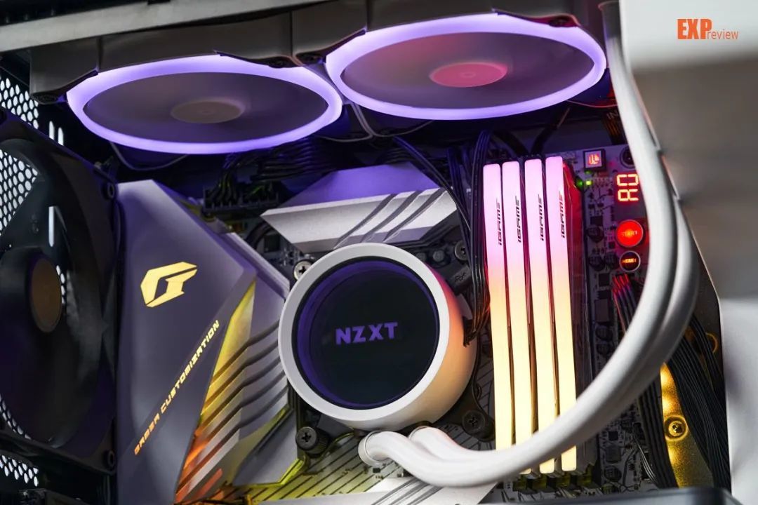 NZXT KRAKEN X53 RGB一体式水冷散热器评测：内外俱备的寒冰武士_电脑 