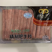 肉质口感很好原切谷饲牛肉卷