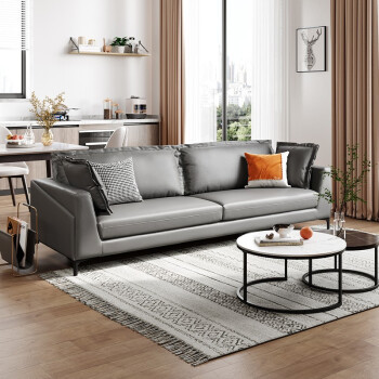 芝华仕上新皮感科技布沙发，双色可选、时尚百搭，耐磨又抗造