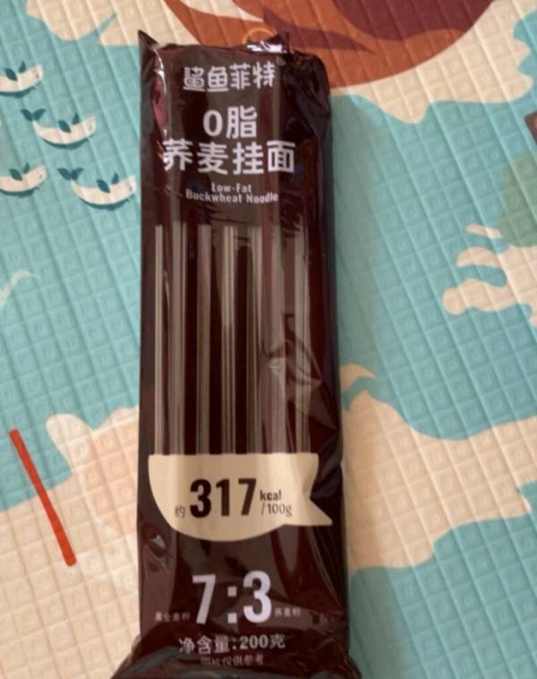 sharkfit鲨鱼菲特0脂低升糖荞麦面2000g