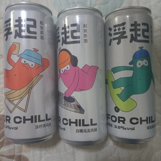 百威浮起茶酒预调鸡尾酒起泡酒3罐