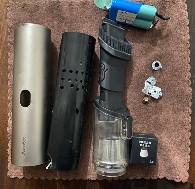 autobot vx车载吸尘器拆解