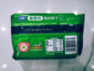 太平梳打饼干，香脆好滋味