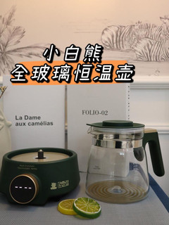 小白熊恒温水壶居家必备！