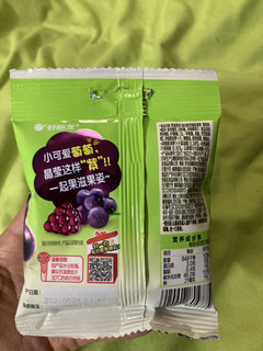 试吃我的新零食——好丽友果滋果姿～葡萄味