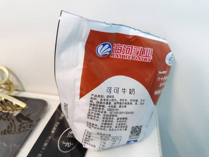 天津产的海河可可牛奶真的绝绝子