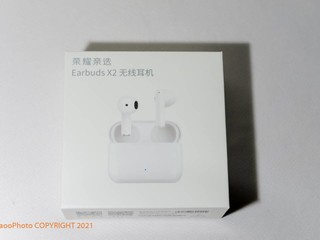 荣耀亲选的Earbuds X2耳机