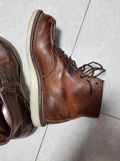 穿了8年的red wing 1907