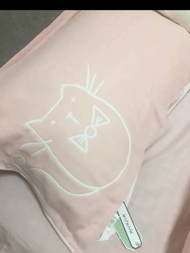 绵软舒适的枕巾开箱分享~