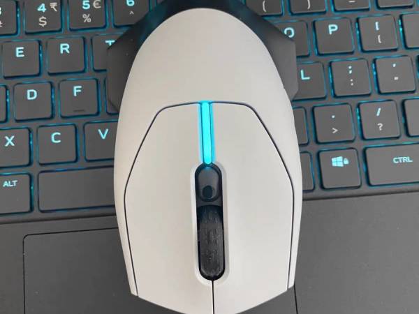 alienware外星人aw610m无线rgb游戏电竞鼠标16000dpi白色