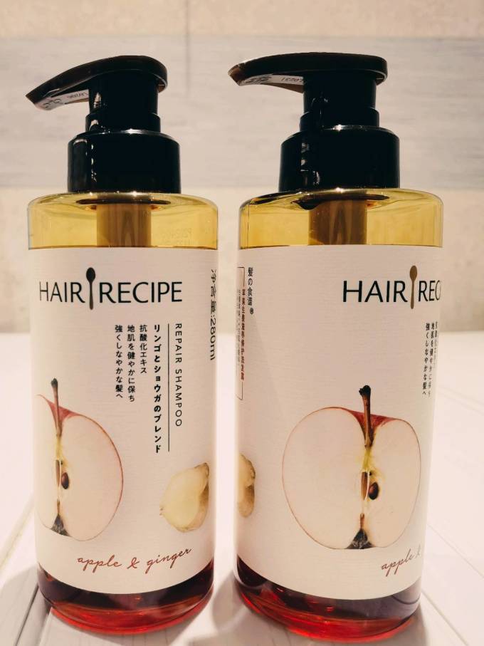 众多洗发水之一发之食谱苹果姜洗发水