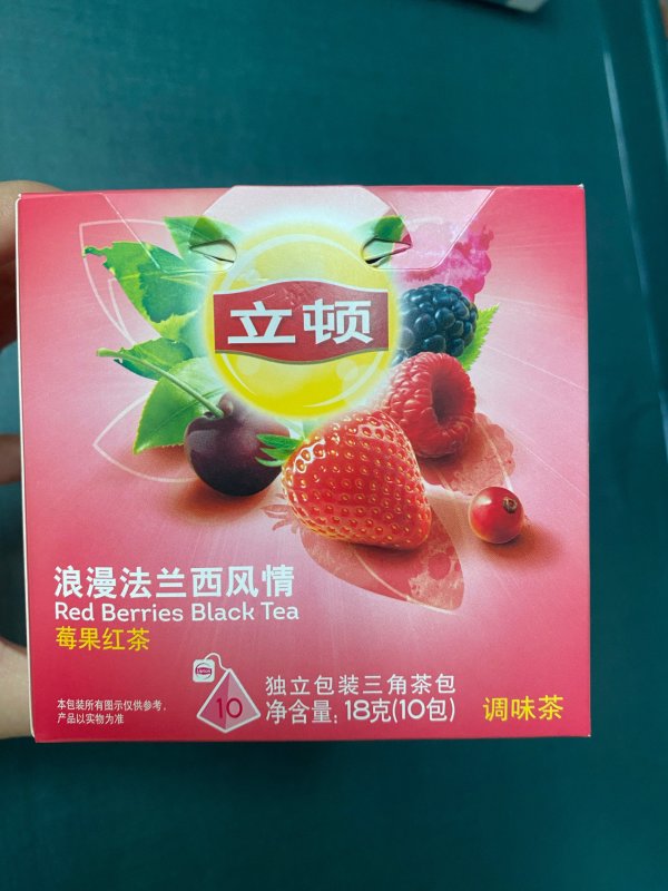 lipton立顿水果茶组合装4口味10包4盒草莓红茶柠檬红茶草莓荔枝风味
