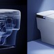  法恩莎一体式水箱智能马桶，智能除臭、静音漩冲、智慧侧按设计　