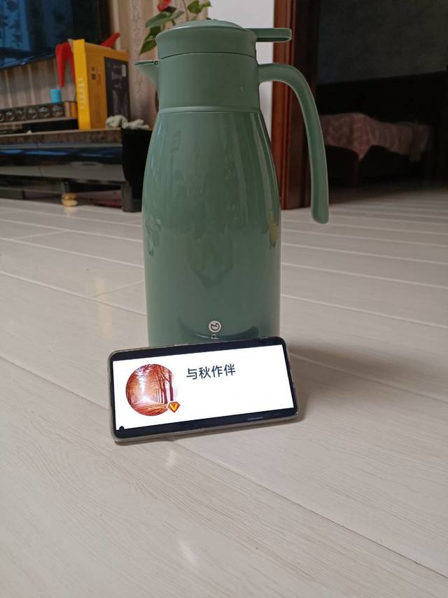 带温度显示的迪迪仕保温水壶晒单