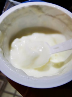 营养美味的冰淇淋酸奶