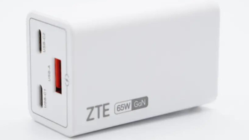 拆解报告：ZTE中兴65W 2C1A氮化镓充电器