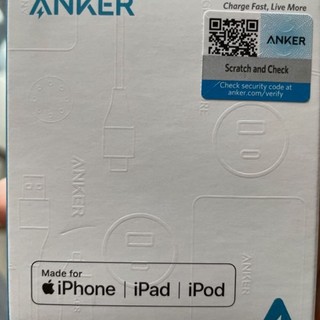 Anker 弯头mfi苹果数据线