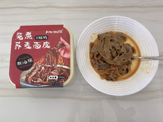 私藏美味代餐—菜青虫0脂免煮荞麦面面皮