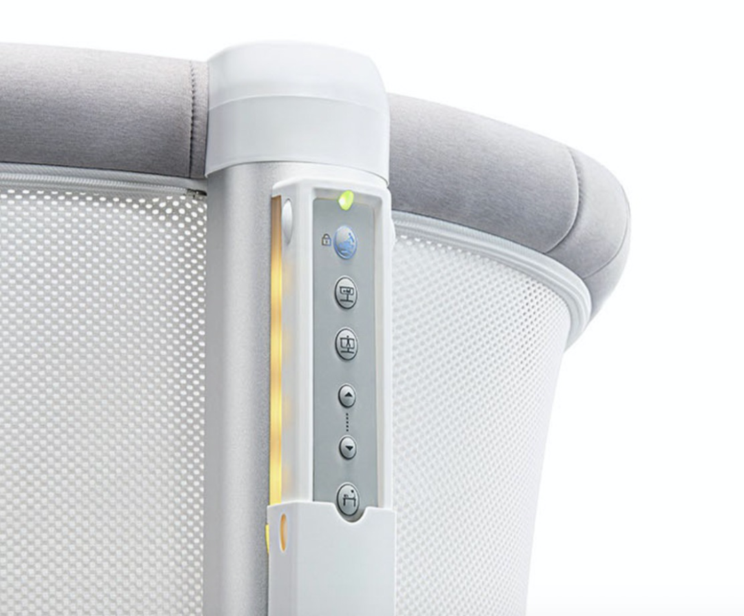 bosch博世「revol芮芙智能婴儿床」:带摄像头可变书桌