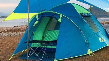 五千块攒露营装备 篇五：帐篷虽小，可载一袭秋色，带上牧高笛冷山3air前厅版来场露营