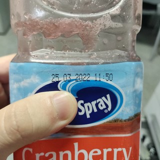 一个不咋好喝的蔓越莓汁。。。