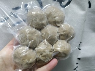 味道超级好的爆浆牛肉丸