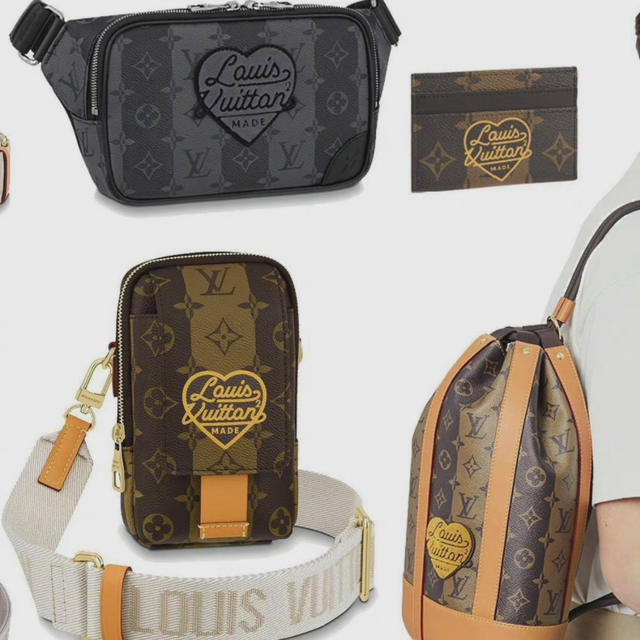 LV新联名男包有点帅！Nigo把老花变时髦了？