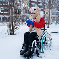 轮椅上的穿搭 篇十一：雪地撒欢，冬日保暖套装
