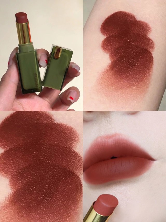 秋冬显白的夺命棕红色口红💄