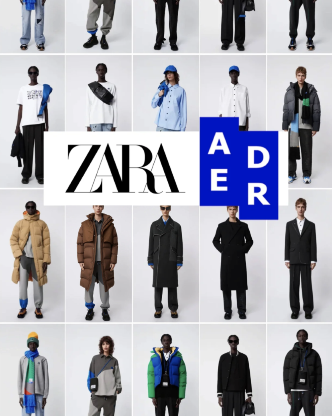 adererrorxzara首次合作看看快时尚和解构风能擦出什么样的火花女装