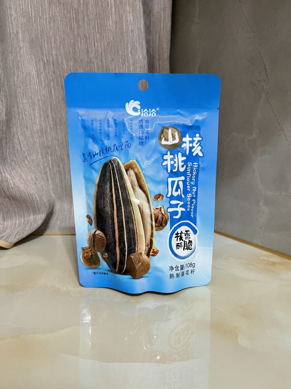 chacheer洽洽蓝袋山核桃瓜子108g29件