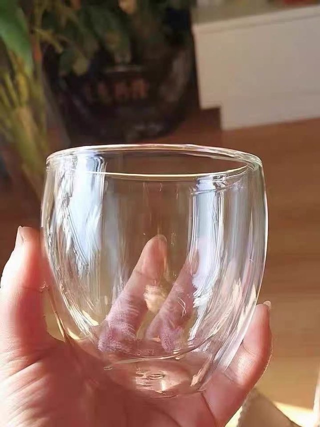 高颜值双层玻璃杯