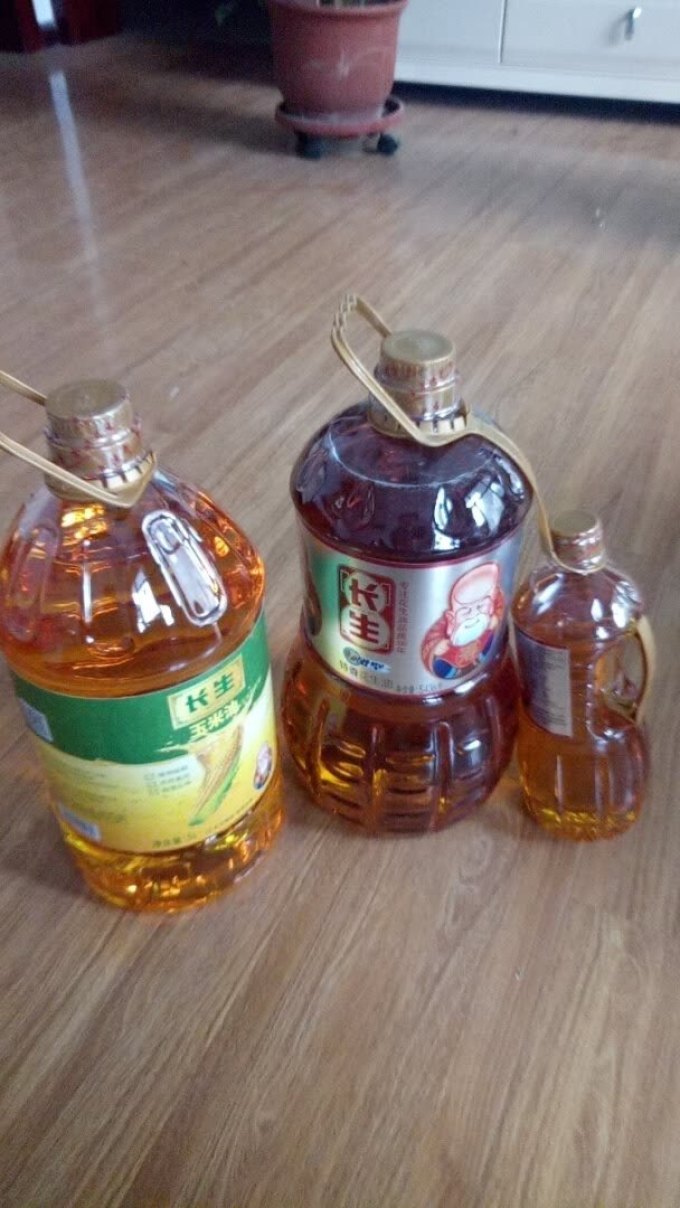 长生玉米油怎么样 一次买大桶小桶一共三桶,性价比._什么值得买
