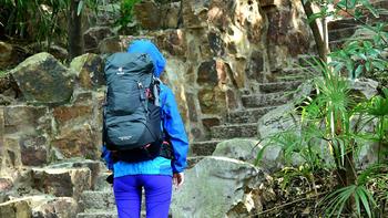 双十二给女孩囤个包Deuter多特蓝精灵女款登山包