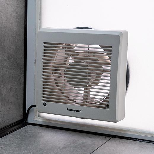 窗玻璃上开孔安装换气扇、新风