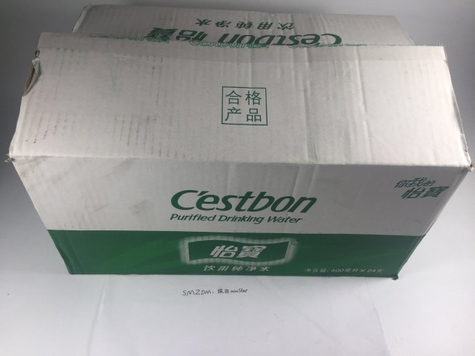 第一次买到特渠专供的怡宝纯净水400ml