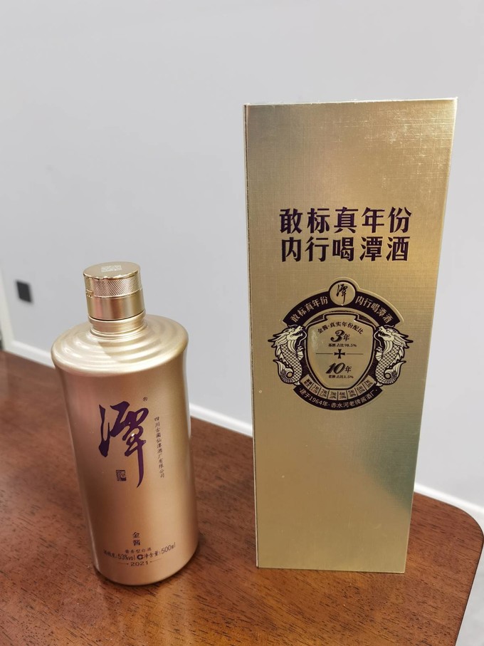 潭酒白酒怎麼樣 潭酒金醬開箱評測_什麼值得買