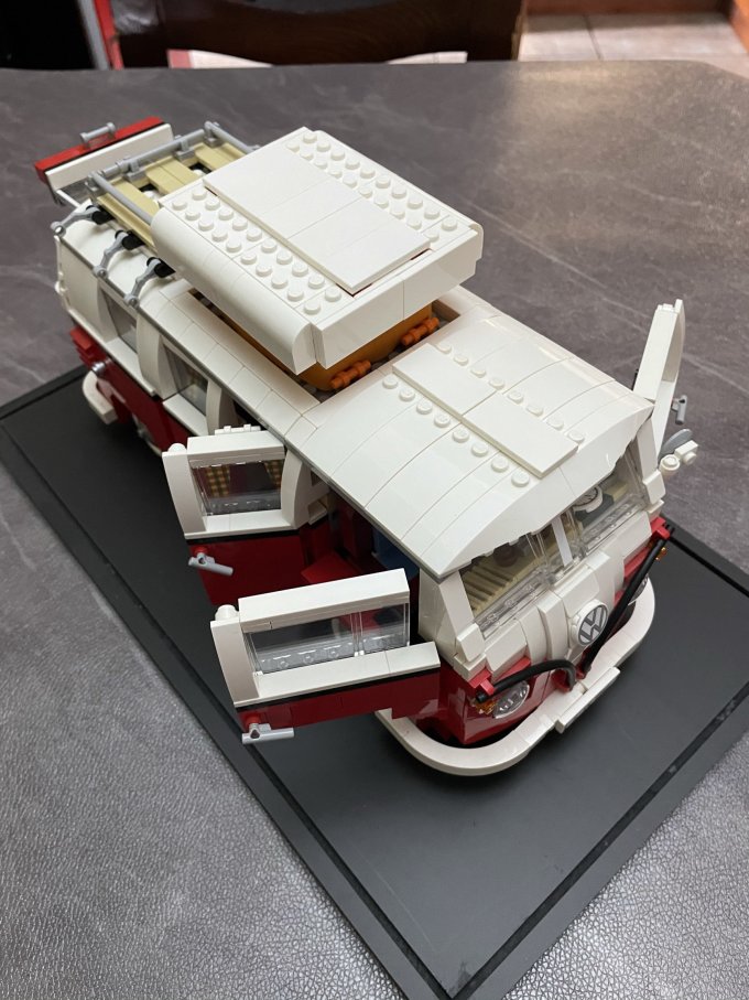 乐高拼插积木怎么样 收藏级最萌面包车——乐高大众t1露营车_什么值得