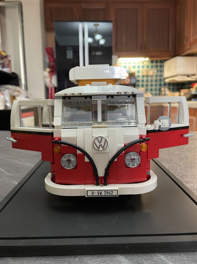 乐高拼插积木怎么样 收藏级最萌面包车——乐高大众t1露营车_什么值得