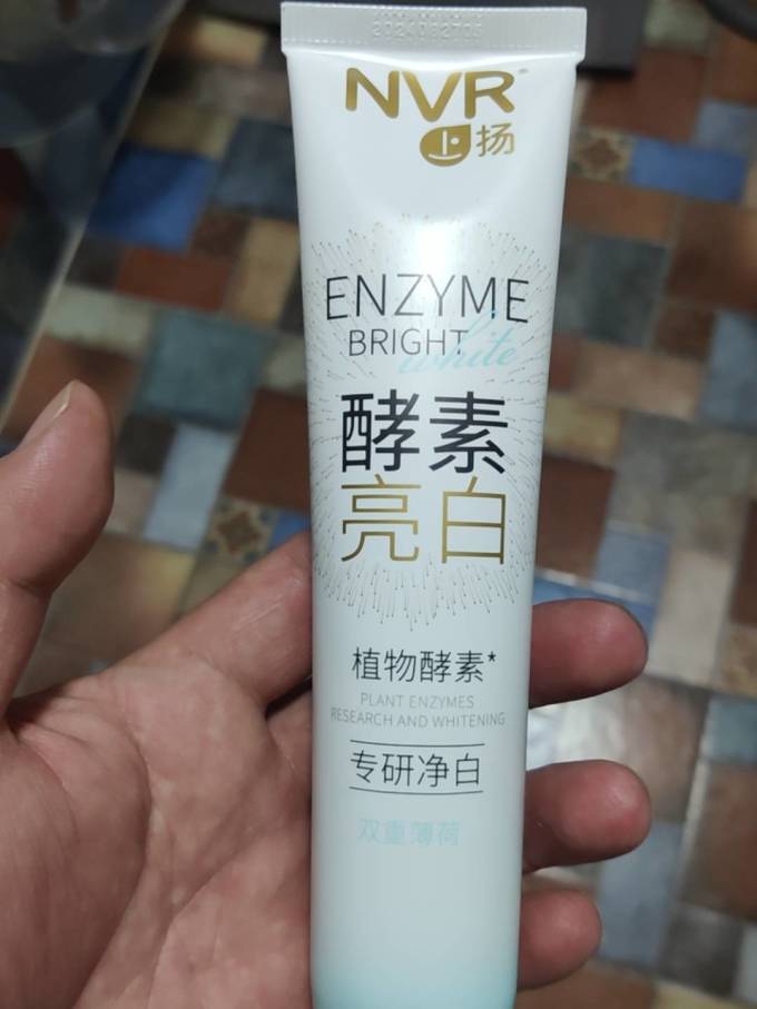 立白旗下nvr上扬酵素美白牙膏