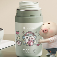 小白熊携手猪小屁推出联名款「多功能便携调奶器」