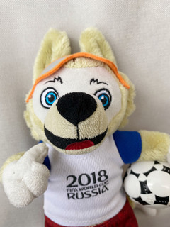 我的解压玩偶：世界杯吉祥物扎比瓦卡小狼～