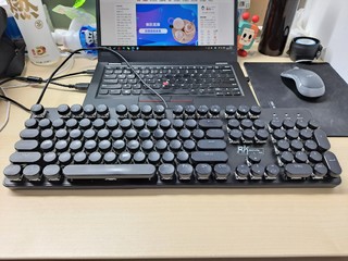 复古圆形按键，这款键盘颜值超级高