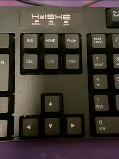 现代翼蛇 KA7有线键盘 经典办公键盘 